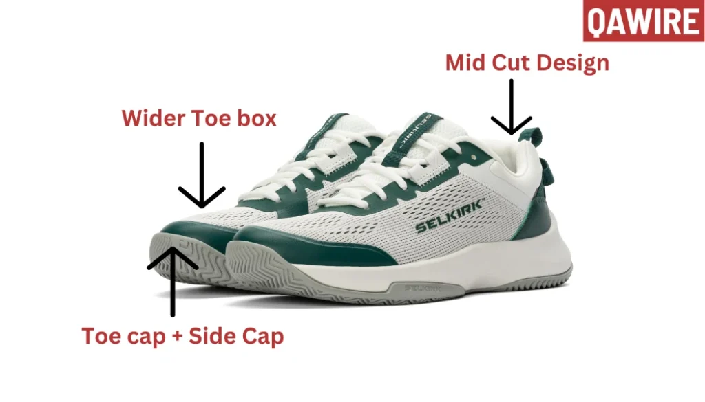 Choose pickleball shoes